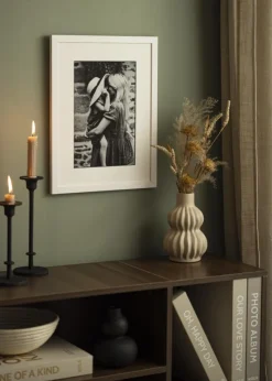 Passepartout Hvid (Sort kerne) - Bestilt efter mål