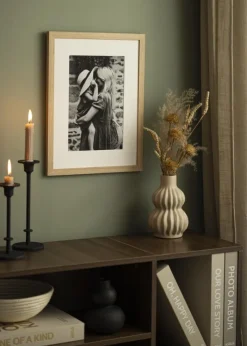 Passepartout Hvid Standard (Hvid kerne) 9x12 cm (5x8)