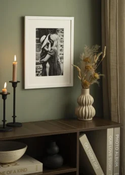 Passepartout Hvid Standard (Hvid kerne) 26x34 cm (15x23)