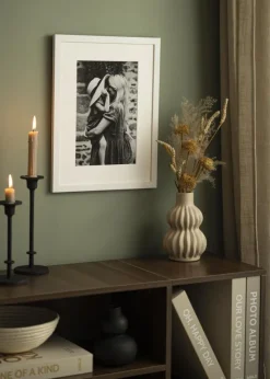 Passepartout Kridhvid (Hvid kerne) - Bestilt efter mål