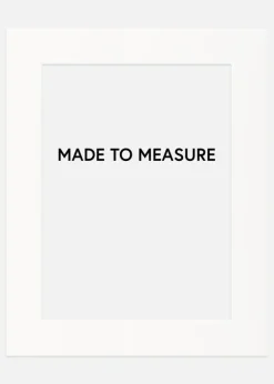 Passepartout Offwhite (Hvid kerne) - Bestilt efter mål