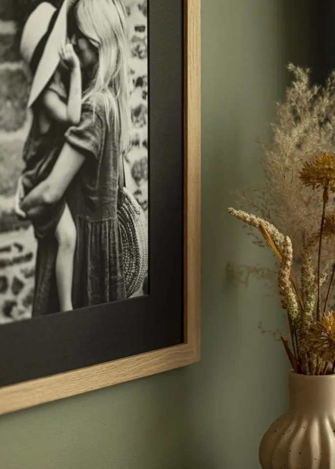 Passepartout Sort (Sort kerne) - Bestilt efter mål