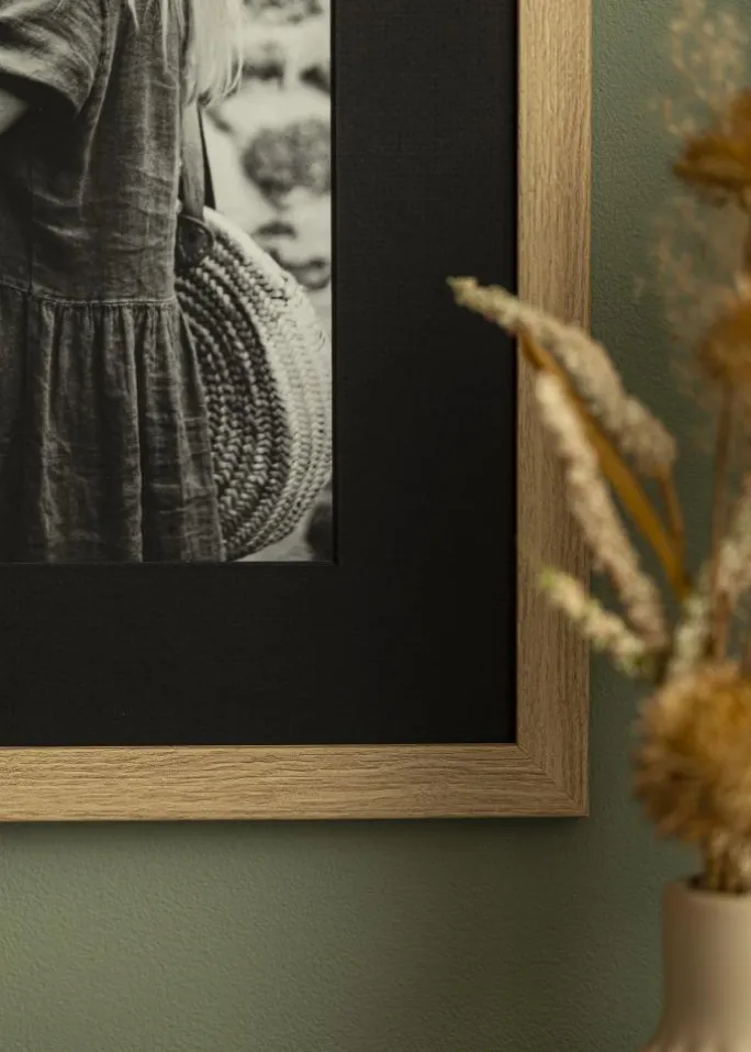 Passepartout Sort (Sort kerne) - Bestilt efter mål