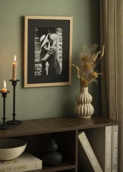 Passepartout Sort (Sort kerne) - Bestilt efter mål