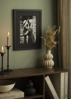 Passepartout Sort (Sort kerne) - Bestilt efter mål