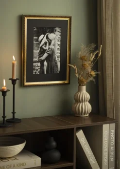 Passepartout Sort (Sort kerne) - Bestilt efter mål