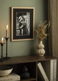 Passepartout Sort Standard (Hvid kerne) 45x55 cm (33x45)