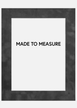 Passepartout Suede Ash - Bestilt efter mål