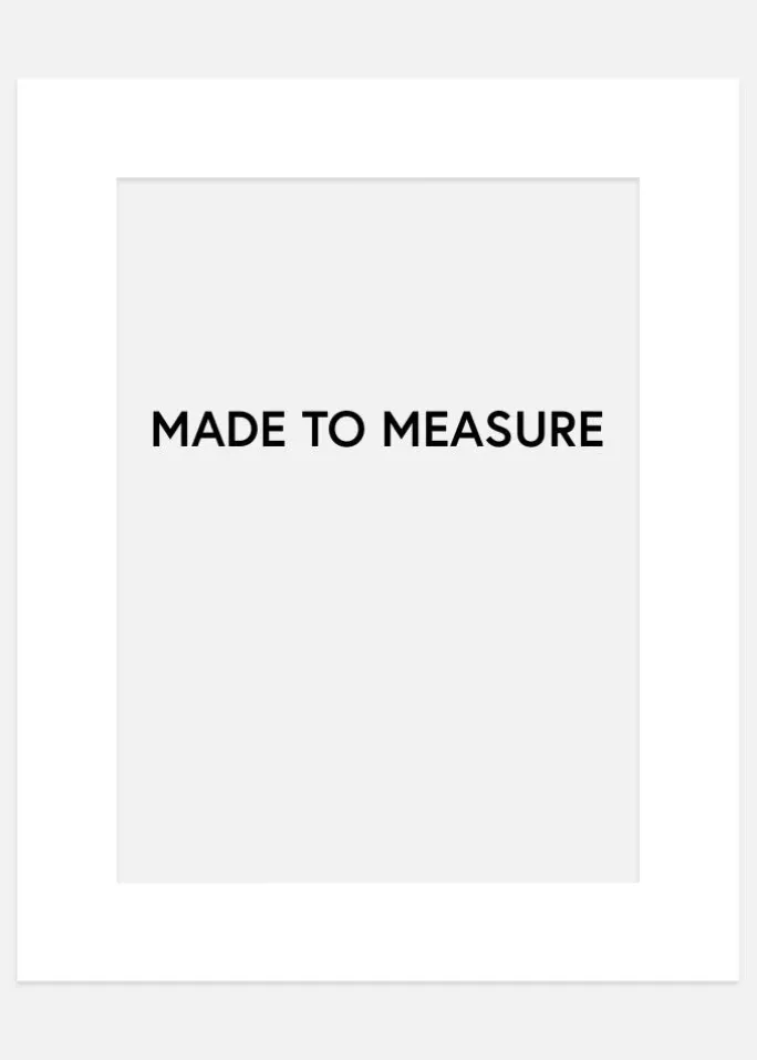 Passepartout Superhvid (Hvid kerne) - Bestilt efter mål