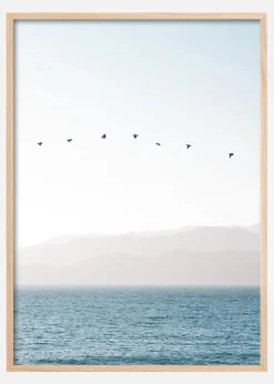 Pastel Blue Sea (21x29.7 cm (A4))