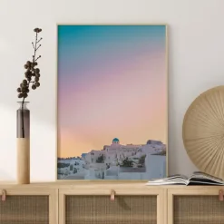 Pastel Sky Plakat (21x29.7 cm (A4))