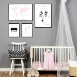 Patenttegning - Disney - Mickey Mouse Plakat (21x29.7 cm (A4))