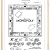 Patenttegning - Monopol I Plakat (21x29.7 cm (A4))