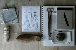 Patenttegning - Saks - Hvid Plakat (21x29.7 cm (A4))