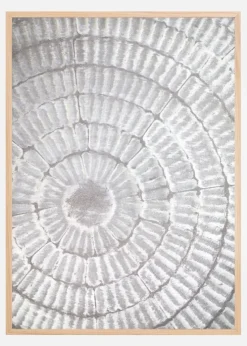 Patternplate Grey Plakat (21x29.7 cm (A4))