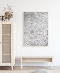 Patternplate Grey Plakat (21x29.7 cm (A4))