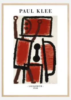 Paul Klee - Locksmith 1940 Plakat (21x29.7 cm (A4))