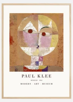 Paul Klee - Senecio Baldgreis 1922 Plakat (21x29.7 cm (A4))