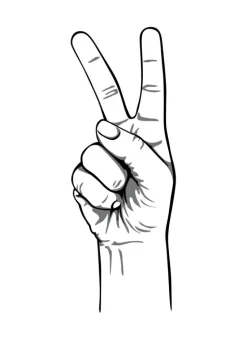 Peace Plakat (21x29.7 cm (A4))