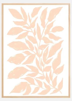 Peach Plant Plakat (21x29.7 cm (A4))