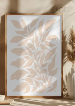 Peach Plant Plakat (21x29.7 cm (A4))