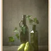 Pears And Bottles Plakat (21x29.7 cm (A4))
