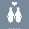 Penguin Love (21x29,7 cm (A4))
