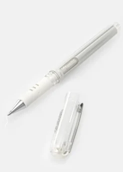 Pentel K230-WO - Metallic Hvid albumpen - 1 mm