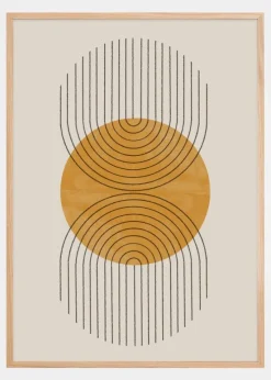 Perfect Point Yellow Plakat (21x29.7 cm (A4))