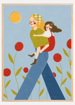 Piggy Back Plakat (21x29.7 cm (A4))