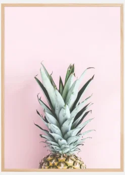 Pineapple Pink Plakat (21x29.7 cm (A4))