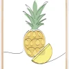 PINEAPPLE Plakat (21x29.7 cm (A4))