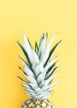 Pineapple Yellow Plakat (21x29.7 cm (A4))