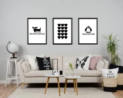 Pingvin Cool Plakat (30x40 cm)