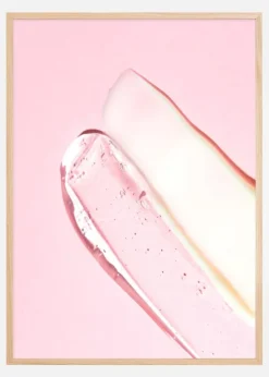 Pink Gel Plakat (21x29.7 cm (A4))