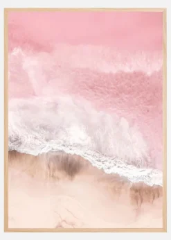 Pink Sea Plakat (21x29.7 cm (A4))