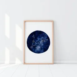 Pisces Plakat (21x29.7 cm (A4))