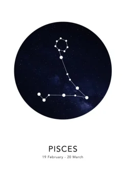 Pisces Plakat (21x29.7 cm (A4))