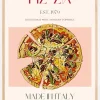 Pizza Plakat (21x29.7 cm (A4))