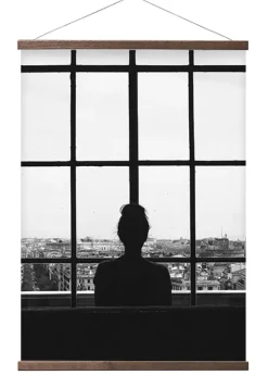 Plakatlister ChiCura Mørk Ask - 100 cm