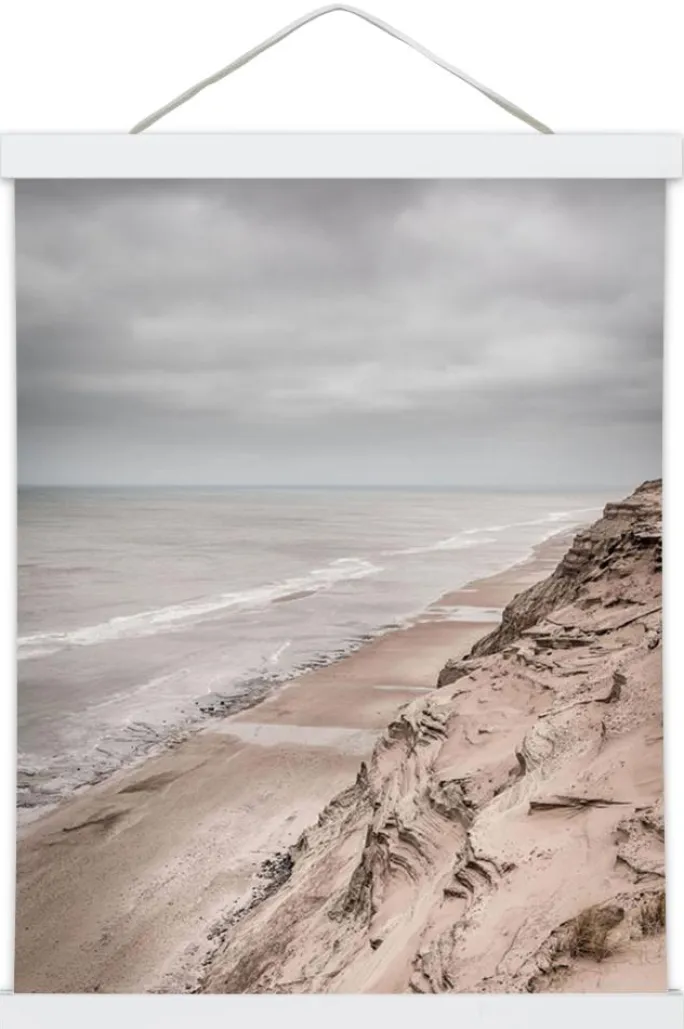 Plakatlister Hvid - 80 cm