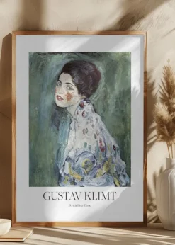 PortrAct Einer Dame (1916a1917) Plakat (21x29.7 cm (A4))