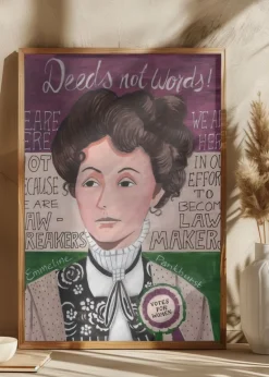 Portrait of a woman Plakat (21x29.7 cm (A4))