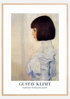 Portrait of Helene Klimt (1898) Plakat (21x29.7 cm (A4))