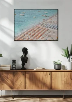 Positano Beach Plakat (21x29.7 cm (A4))