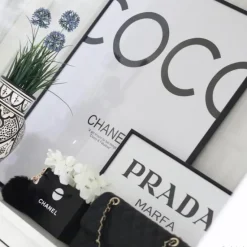 Prada Black Plakat (21x29.7 cm (A4))