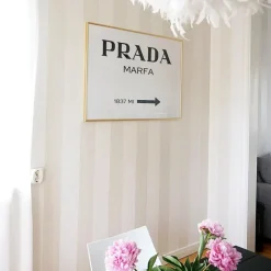 Prada Black Plakat (21x29.7 cm (A4))