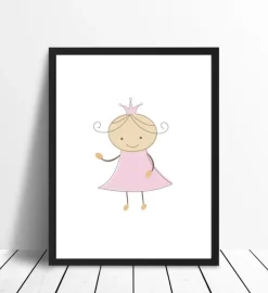 Prinsesse Plakat (30x40 cm)