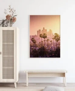 Purple City Plakat (21x29.7 cm (A4))