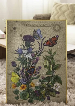 Puslespilsramme Guld 50x70 cm